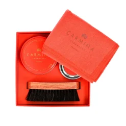 KIT CUIDADO DEL ZAPATO MARRÓN VEGANO