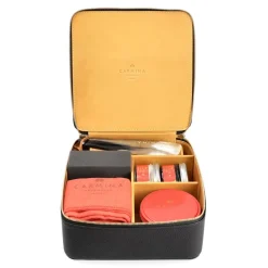 KIT DE CUIDADO DE LUJO PARA ZAPATOS DE PIEL DE BECERRO - NEGRO